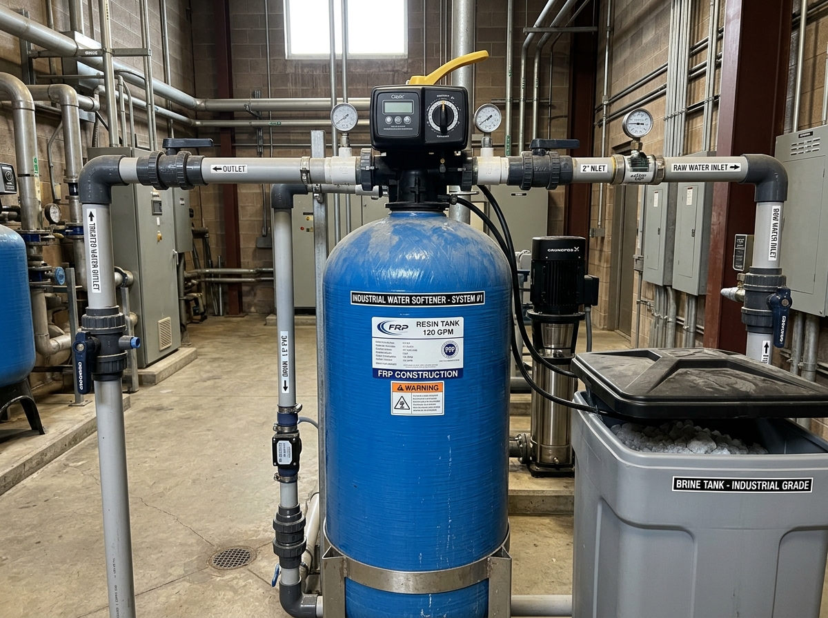 Industrial Water Softener